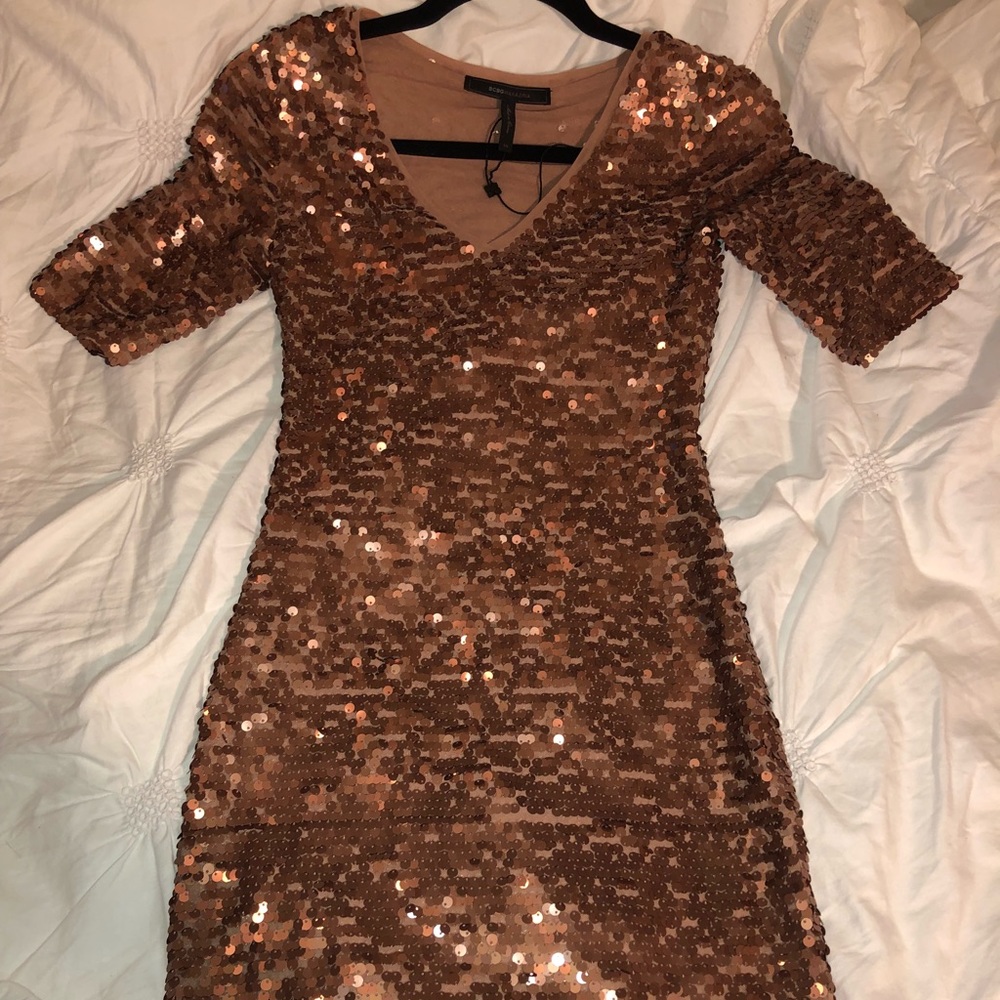 BCBG Marta Sequined Dress